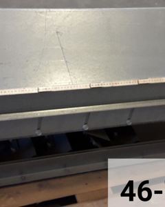 Extension chain conveyor w/downgate K100K60K 1.2m M&M